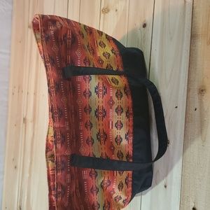 Aztec tote bag.